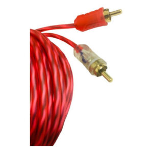 Cabo Rca Cristal Matte 5M Injetado Para Som Automotivo