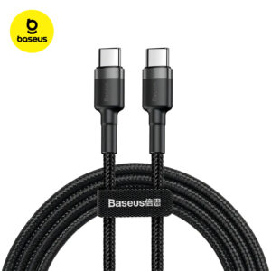 Cabo Turbo Usb-C Tipo-C x Tipo-C Baseus Cafule 60w 1m iPhone 15 16 17