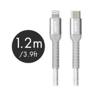 Cabo Usb-C para Lightning 1,2 m Cinza Compatível Iphone Laut Original — Celulares e Acessórios