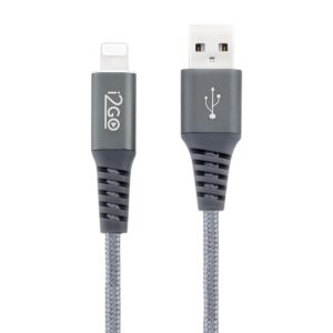 Cabo USB para Lightning i2GO Rápido Resistente 2 metros iPhone 5 até