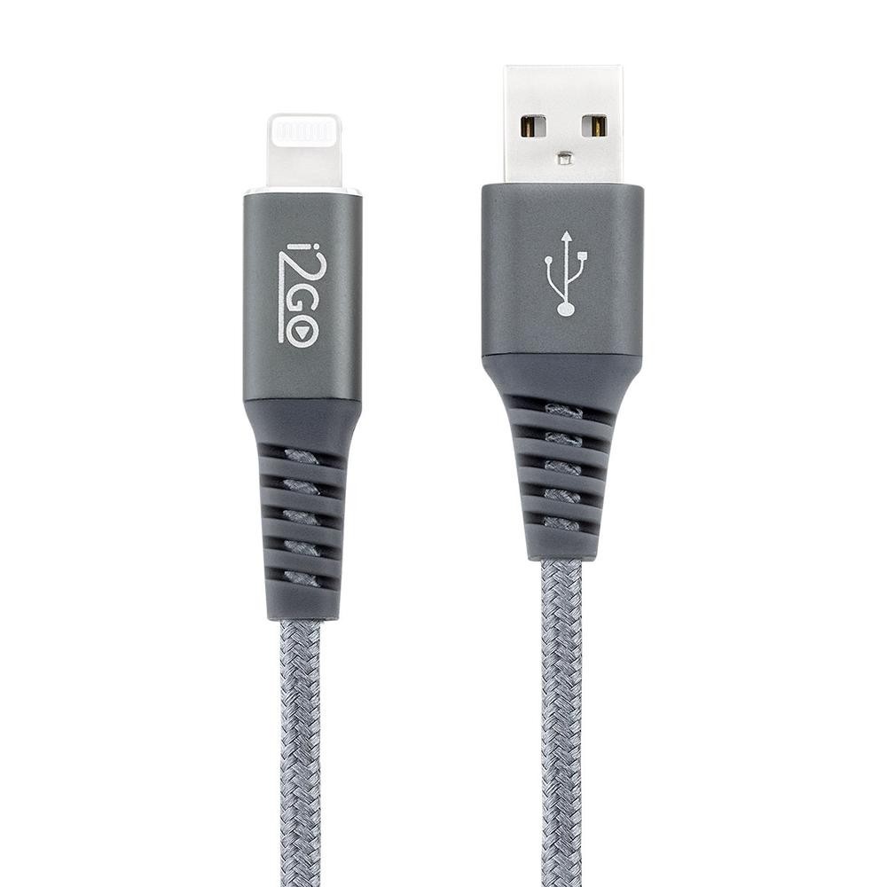 Cabo USB para Lightning i2GO Rápido Resistente 2 metros iPhone 5 até