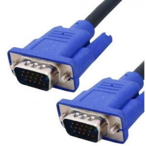 Cabo Vga X Vga Macho 1,5 Metros Blindado Conexão De Monitores