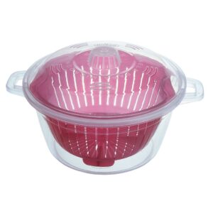 Cacarola Legumix Micro-Ondas com Cesto Organizador 2,6L para Refeição