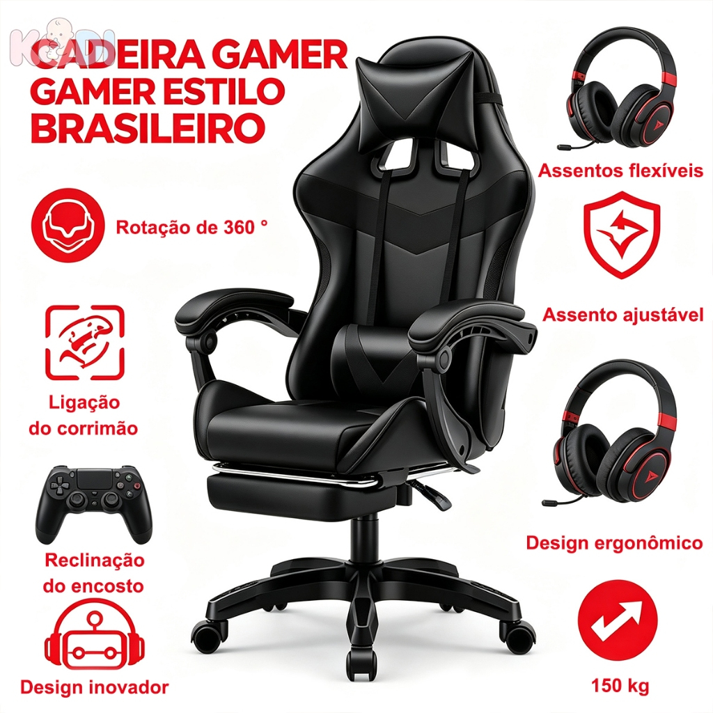 Cadeira de escritório cadeira gamer cadeira computador cadeira