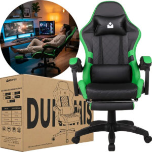 Cadeira De Escritorio Gamer Ergonômica Dunamis Verde Marqs Home