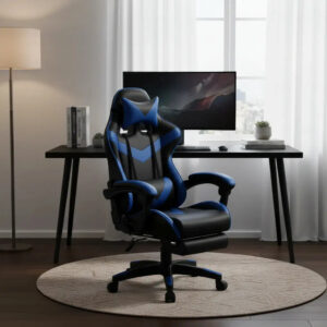 Cadeira De Escritório Gamer Nitro Ergonômica Estofado Couro Sintético