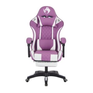 Cadeira Gamer Fox Racer Luna com Apoio de Pés Lilás