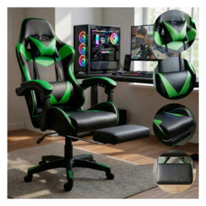 Cadeira Gamer K Nakasaki Ergonômica Reclinável Com Apoio Para Pés