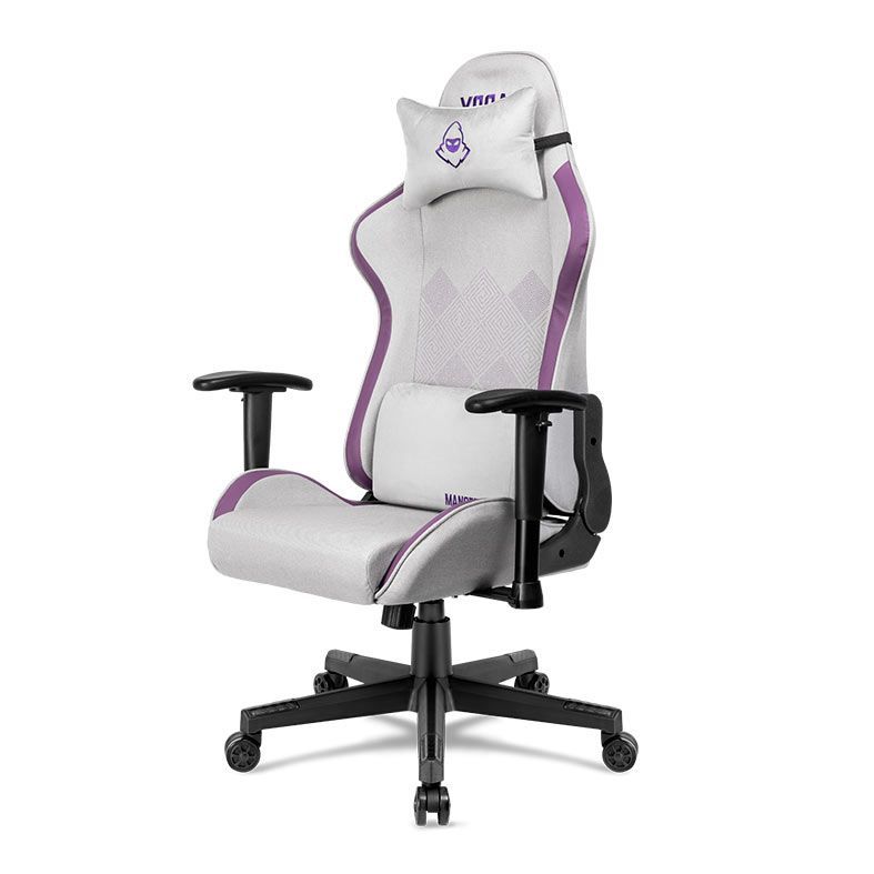 Cadeira Gamer Mancer Harpy SL, Branco e Roxo — Games