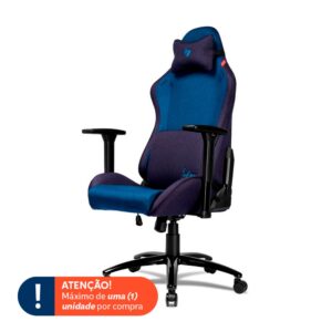 Cadeira Gamer Pichau Donek Signature, Tecido, Indigo