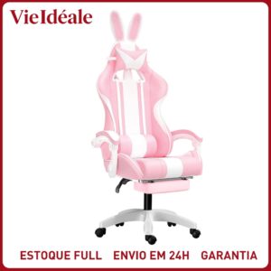 Cadeira Gamer Reclinável Ergonômica Base Giratória Cadeira Gamer