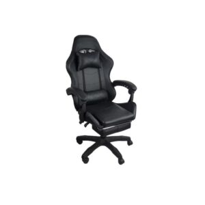 Cadeira Gamer Stillus Ergonômica-Apoio Para Os Pés Preto