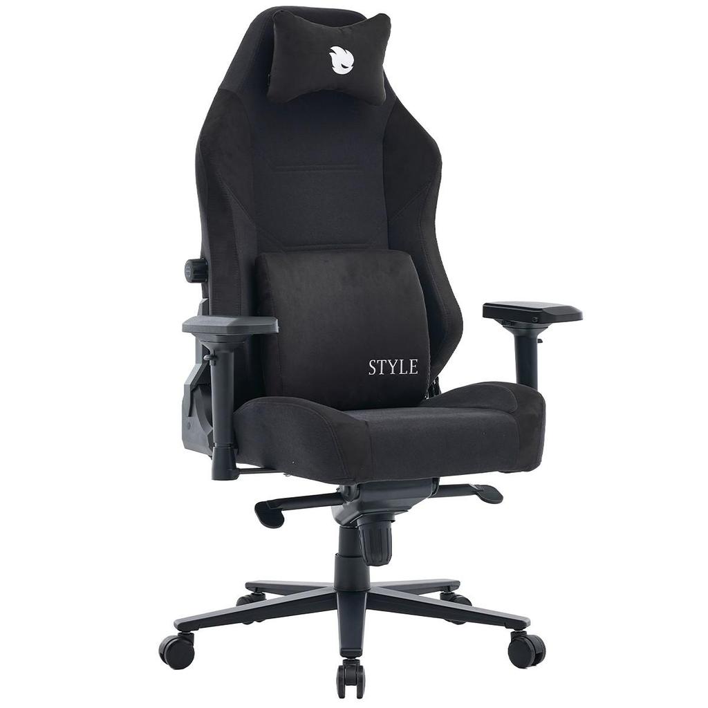 Cadeira Gamer Terabyte New Style, Reclinável, 4D, Tecido, Preta e