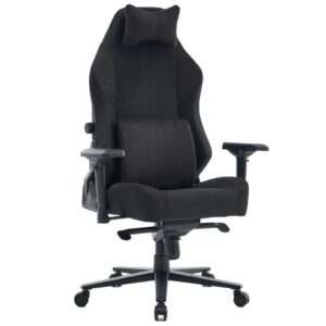 Cadeira Gamer Terabyte New Style, Reclinável, 4D, Tecido, Preta