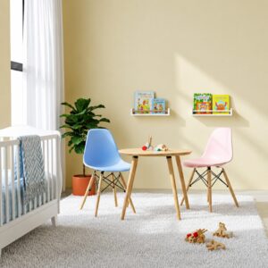 Cadeira Infantil Charles Eames Polipropileno Colorida para Quarto e