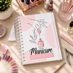 Caderneta Agendamento Manicure Caderno Agenda Nail Designer 365 Dias
