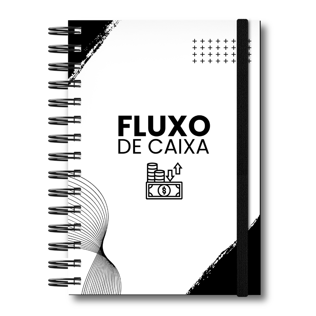 Caderneta Fluxo de Caixa Caderno Controle Financeiro Empresa