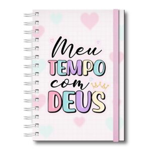 Caderneta Meu Devocional Planner Caderno de Anotações Escolha A Capa