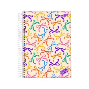 Caderno 1 Matéria Universitario Feminino Stella Jandaia Modelo:laço