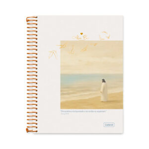 Caderno 10 Matérias Colegial Aba Pai 160 Folhas Cadersil Capa:Mar