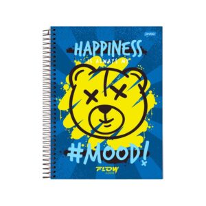 Caderno 15 Matéria Universitario Masculino 240 Folhas Flow Jandaia