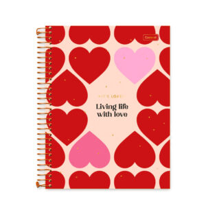 Caderno 15 Matérias Colegial it’s Love! 240 Folhas Cadersil