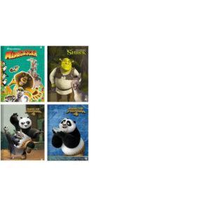 Caderno Brochura Dreamworks 1 Matéria 10779 Unitário E Sortido