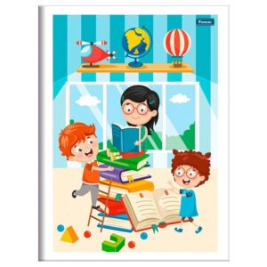 Caderno Brochurão Foroni 60 Folhas Embalagem com 10 Unidades