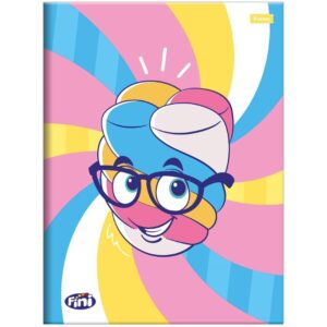 Caderno Brochurão Grande 20×27,5cm 80 Folhas Fini Marshmallow Foroni