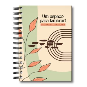 Caderno de Avaliação Pousada Hotel Casa Apartamento 180 Páginas Capa