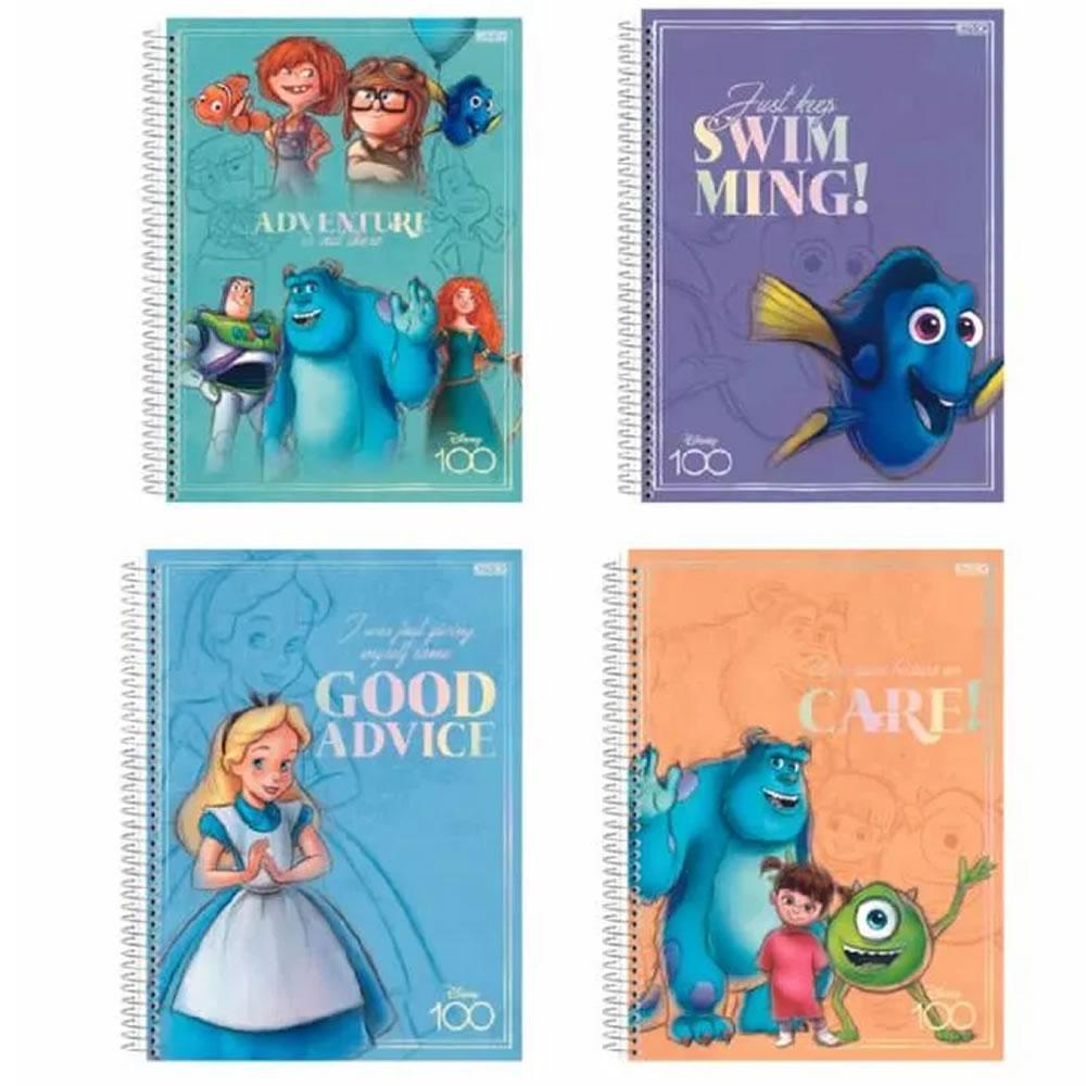 Caderno Dreamworks- Univ 1M CD B 80F 10316 Unitário E Sortido