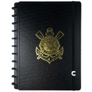 Caderno Inteligente, Grande, Corinthians Fiel, 80 Folhas