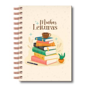 Caderno Leitura Agenda Minhas Leituras Organização Livros Planejamento