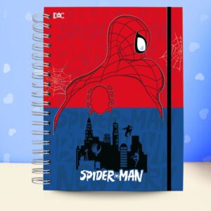 Caderno Smart Univ. Com Folhas Reposicionáveis Homem Aranha 10