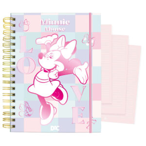 Caderno Smart Universitário 10 Divisórias Minnie Rosa 80 fls Dac