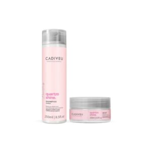 Cadiveu Kit Quartzo Shine Shampoo 250ml e Máscara 200ml — Cabelos