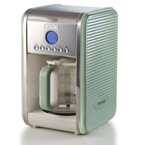 Cafeteira Ariete Vintage Verde Programável Com Filtro Verde 4 a 12