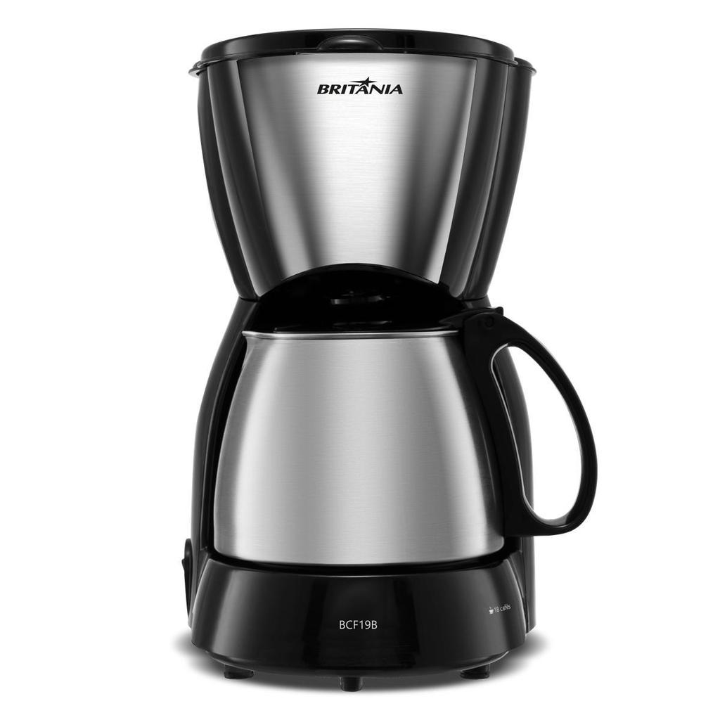 Cafeteira Britânia 18 Cafezinhos BCF19B 550W — Eletroportáteis