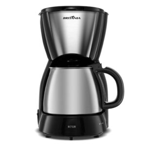 Cafeteira Britânia 32 Cafezinhos 1,2L BCF32B Jarra em Inox — Eletroportáteis