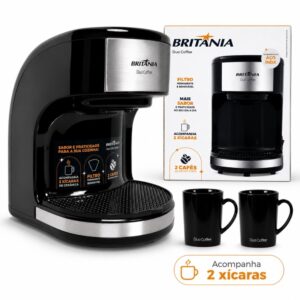 Cafeteira Britânia 450W Base Antiderrapante Duo Coffee