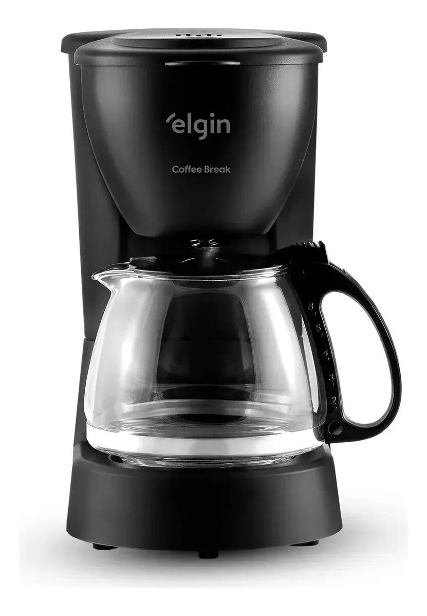 Cafeteira Elétrica 15 Xícaras Elgin Coffee Break Preta — Eletroportáteis