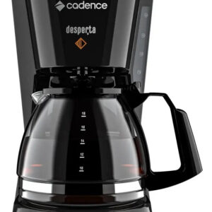Cafeteira Elétrica Cadence Desperta Contrast Preto