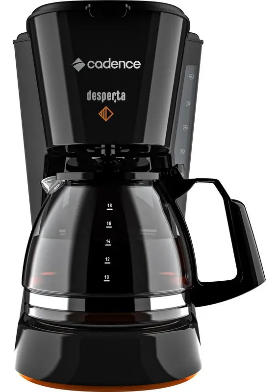 Cafeteira Elétrica Cadence Desperta Contrast Preto — Eletroportáteis