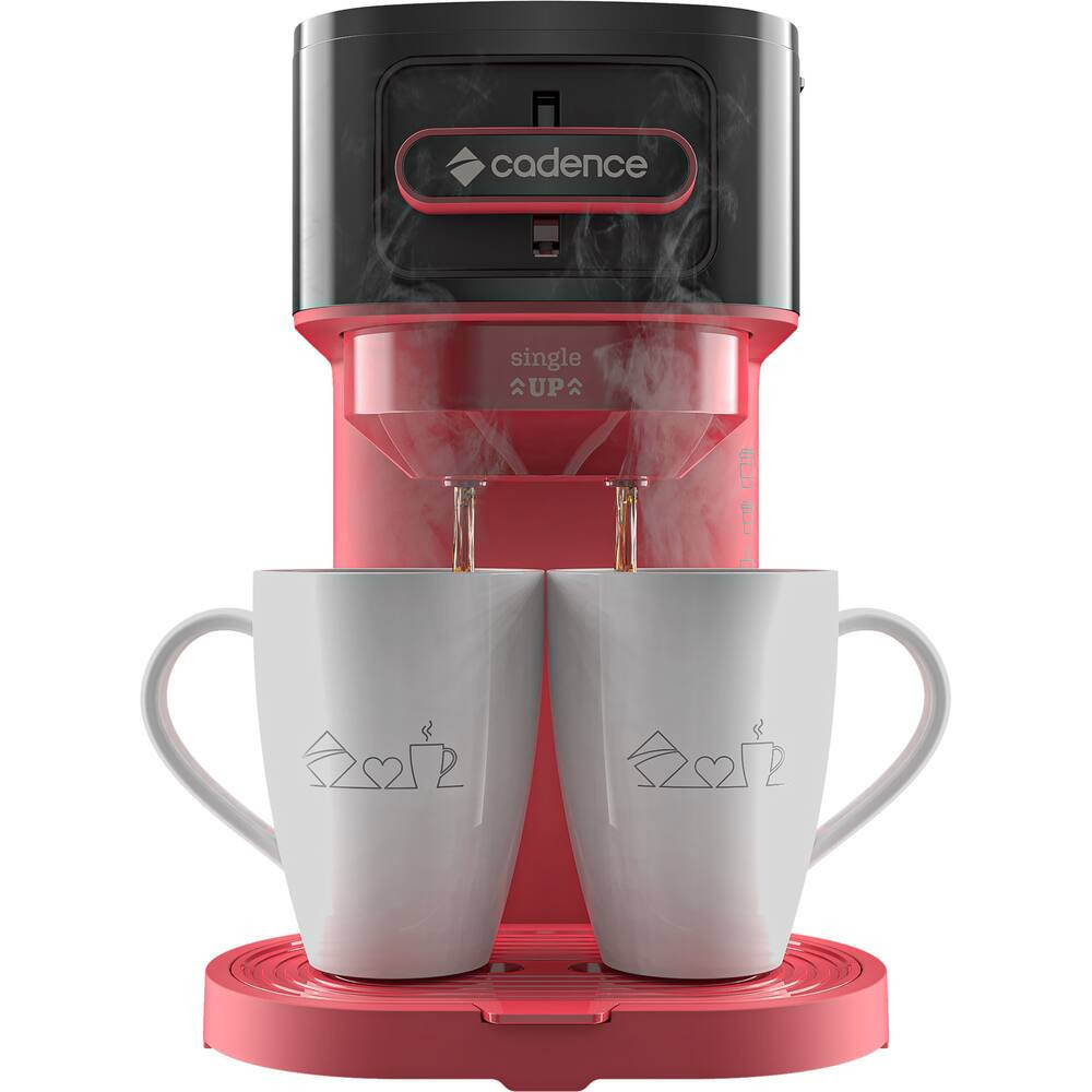 Cafeteira Elétrica Cadence Single Up Compacta Porta Filtro Permanente
