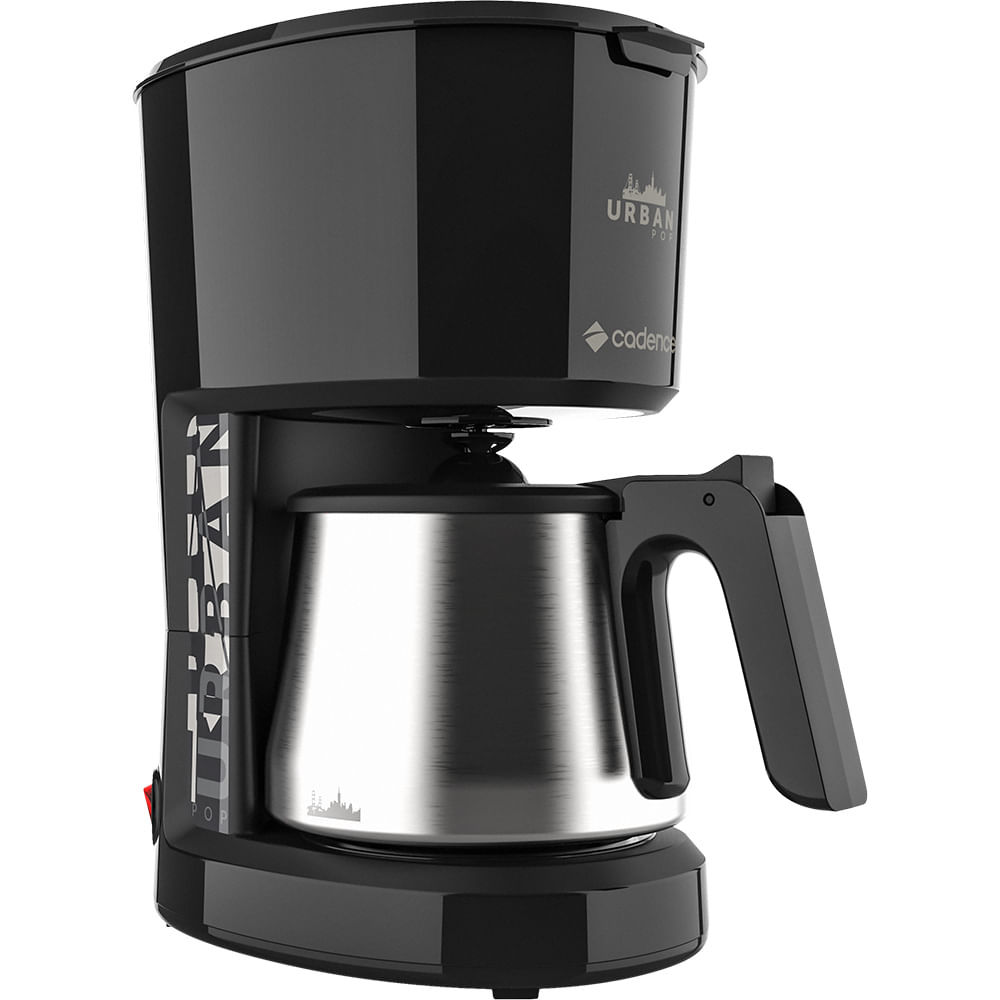 Cafeteira Elétrica Cadence Urban Pop Inox — Eletroportáteis