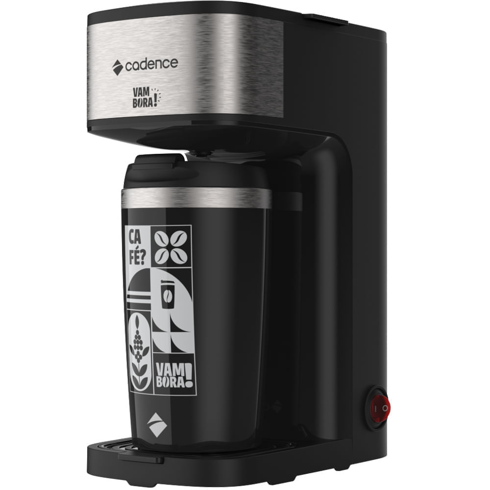 Cafeteira Elétrica Cadence Vambora com Copo Térmico — Cozinha e Utensílios