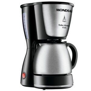 Cafeteira Elétrica Dolce Arome C-34ji-15x 220v-preto inox