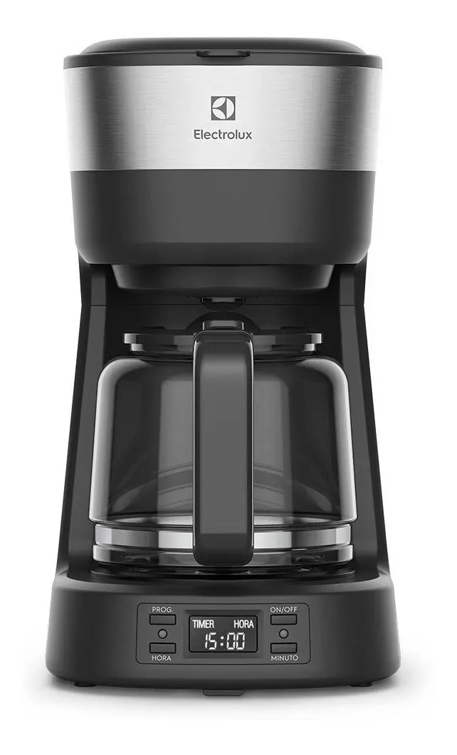 Cafeteira Elétrica Electrolux Experience Programável Com Timer Preto — Eletroportáteis