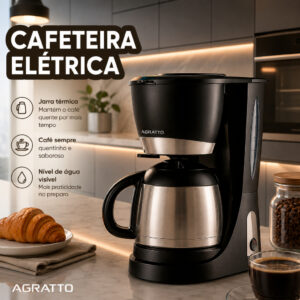 Cafeteira Elétrica Grande 110V Cafeteira 25 Xícara Cafeteira Com
