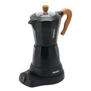 Cafeteira Elétrica Italiana Mallory Essenza 6 Xícaras, 280ml, Tampa